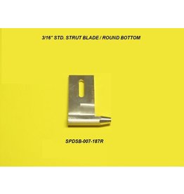 Speedmaster 3/16 Large Strut Blade round bottom