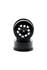 Team Associated Team Associated KMC Short Course Wheels (Black) (2) (SC10 Rear) (Not Hex)