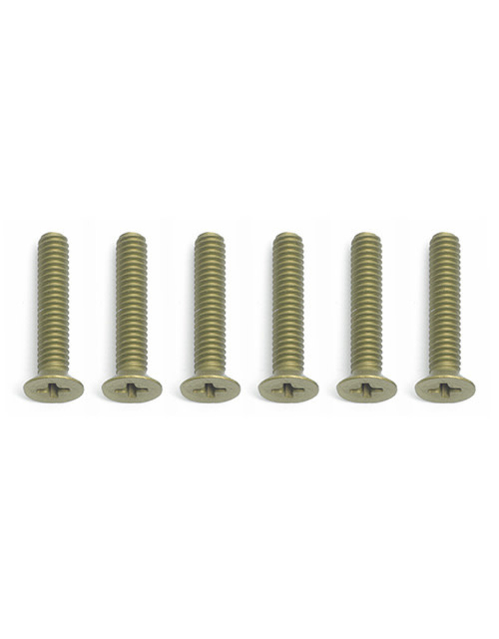 Team Associated 8/32 X 7/8 Aluminum Flat Head Screw (16)