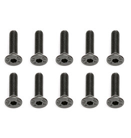 Team Associated M3x12mm Flat Head Hex Screw: MGT