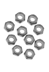 Axial Nylon Locking Hex Nut M3 Black (10)