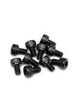 HPI Racing Cap Head Screw, M4X6mm, Hex Socket, (10pcs)