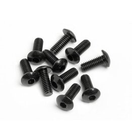 HPI Racing Button Head Screw, M4X10mm, Hex Socket, (10pcs)