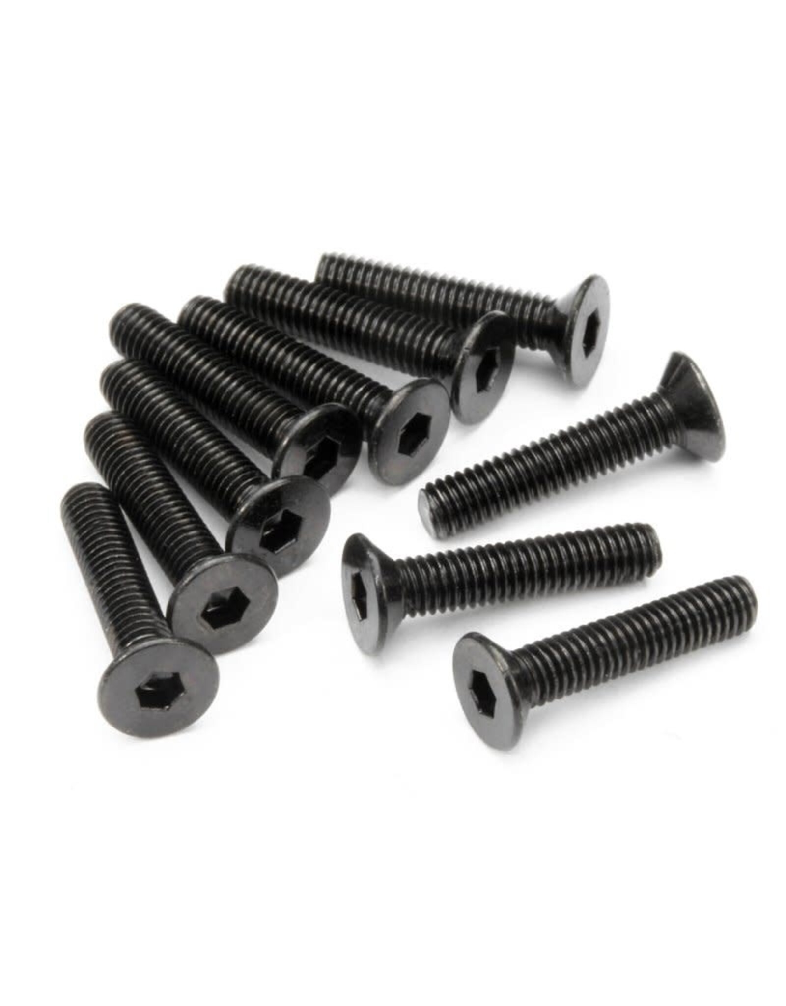 HPI Racing Flat Head Screw, M3X15mm, Hex Socket, (10pcs)