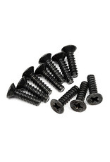 HPI Racing TP Flat Head Screw, M3X12mm, (10pcs)