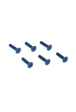 Losi 4-40 x 1/2" Flat Head Screws (6)