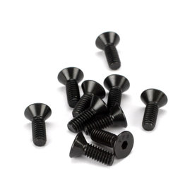 Losi 8-32 x 1/2" Flat Head Screws (10)