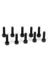 Team Losi Racing Cap Head Screws, M3 x 12mm (10)