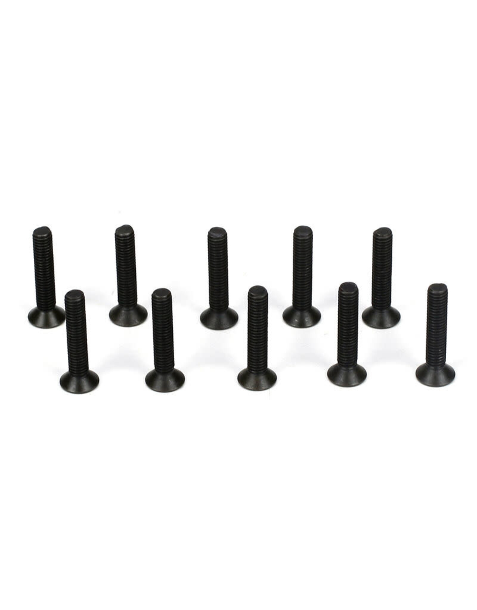 Team Losi Racing Flathead Screw, M3 x 16mm (10)