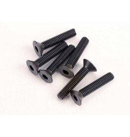Traxxas 3X15mm Flat Head Machine Screw (6)