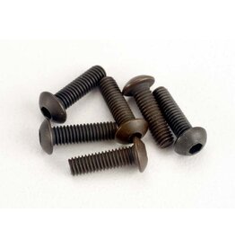 Traxxas 3x10mm Button Head Screws (Hex Drive) (6)