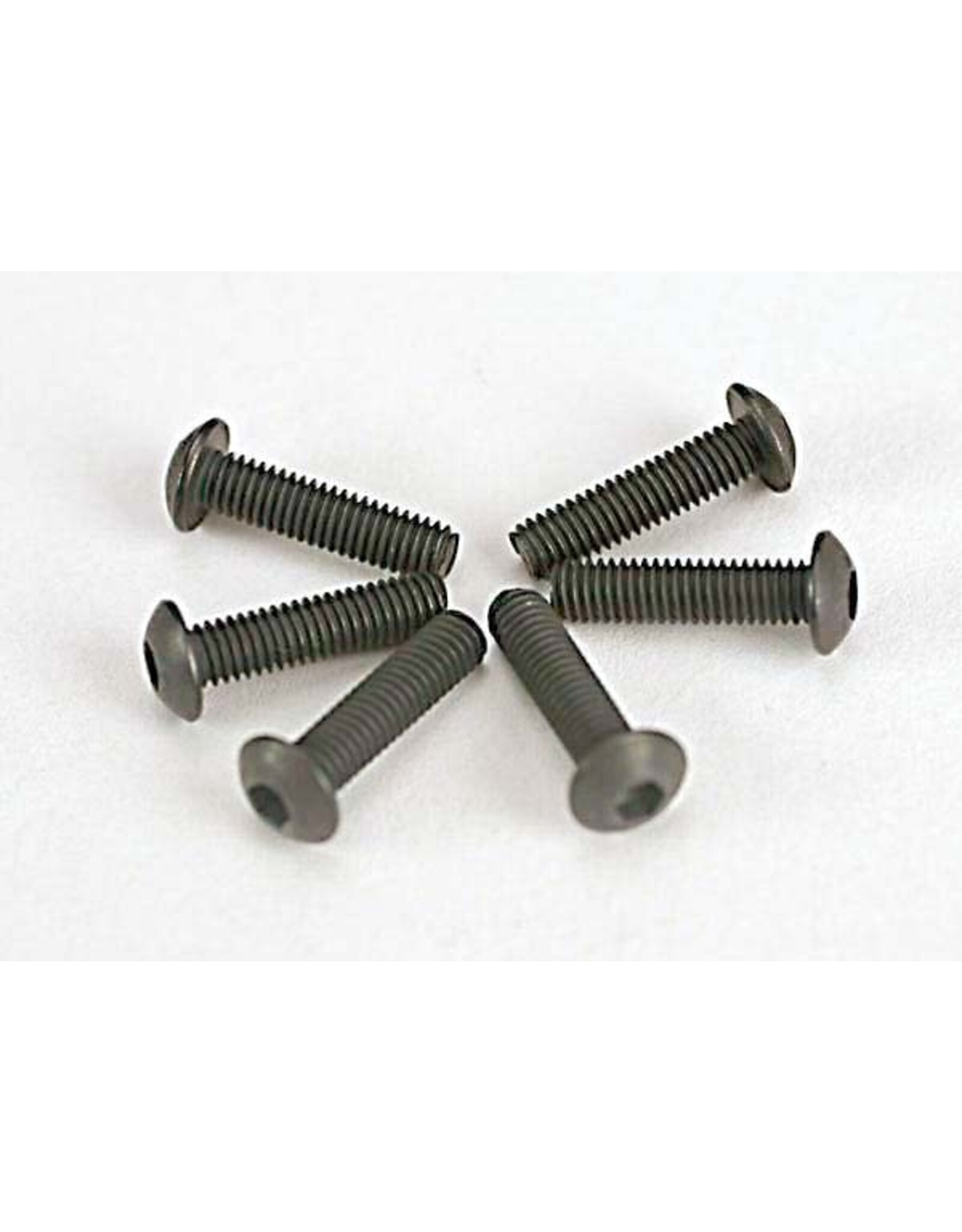 Traxxas 3x12mm Button Head Screws (Hex Drive) (6)