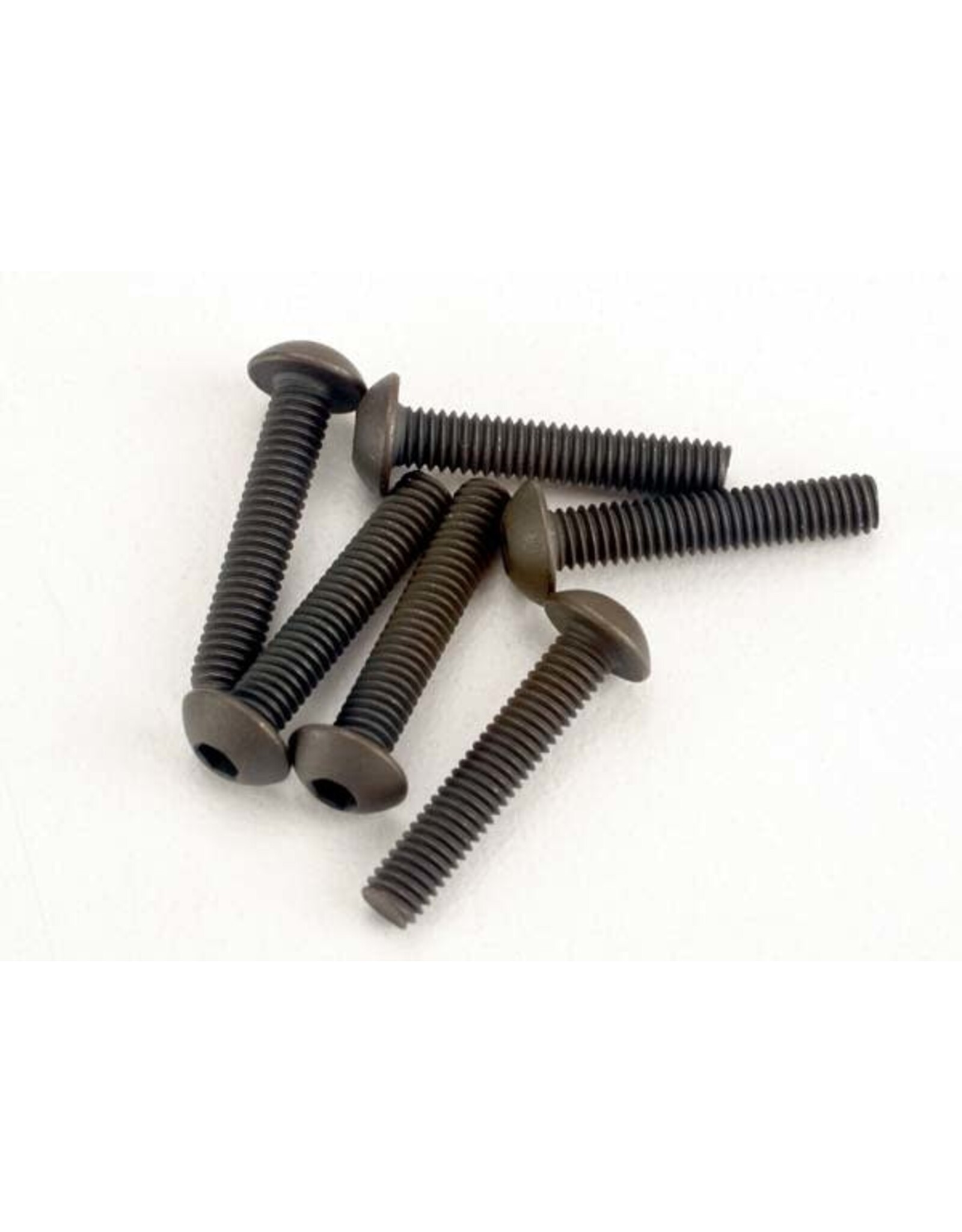 Traxxas 3x15mm Button Head Screws (Hex Drive)(6)