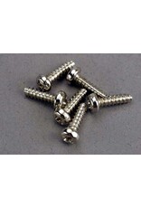 Traxxas Screws, 3x10mm Roundhead Self-Tapping (6)