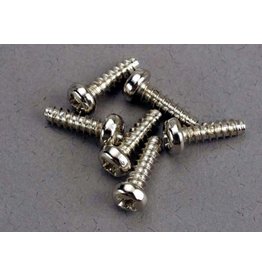 Traxxas Screws, 3x10mm Roundhead Self-Tapping (6)