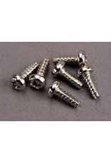 Traxxas 3x8mm Button Head Self-Tapping Screw (6)