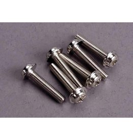 Traxxas 3x15mm Washer Head Phillips Screw (6)