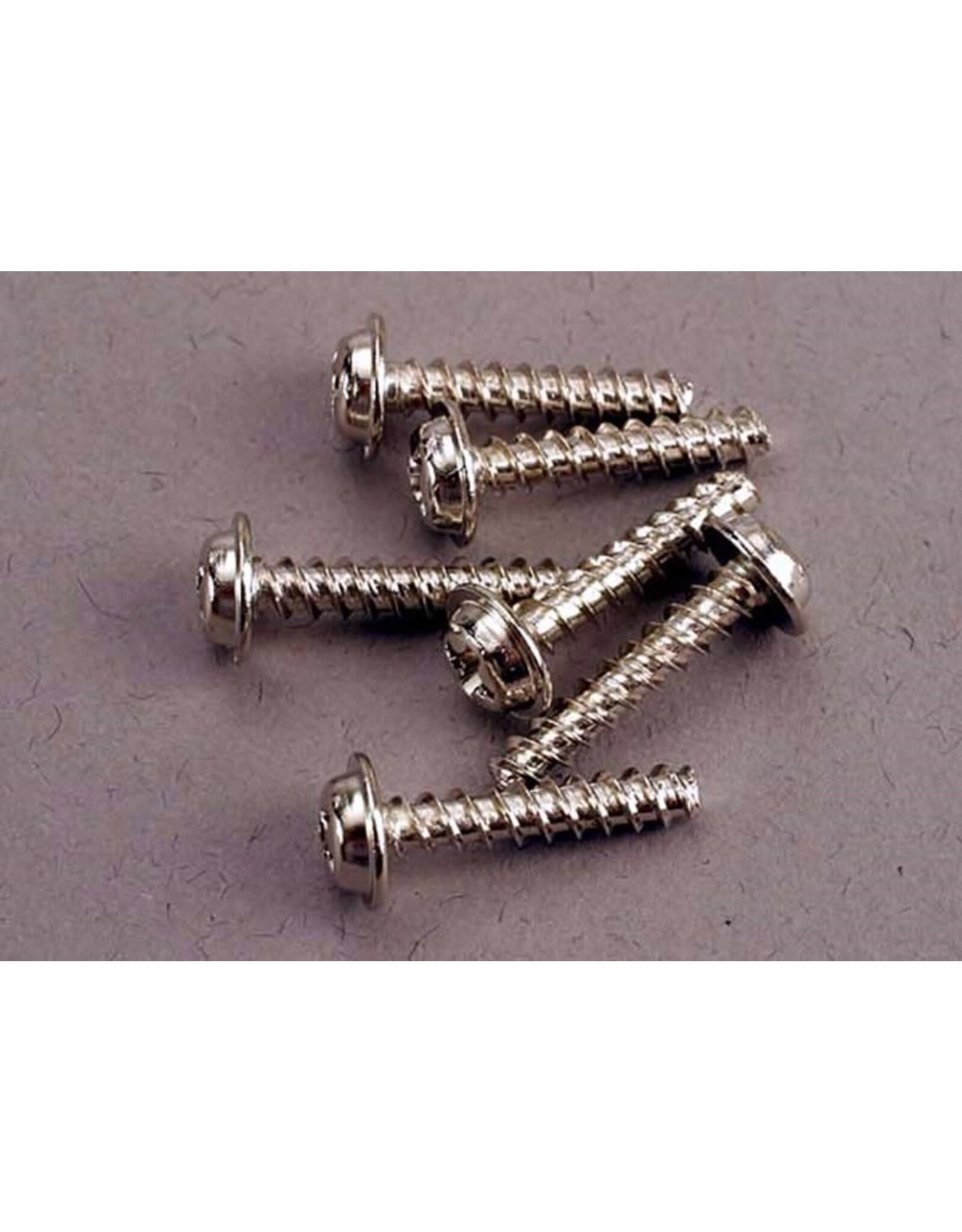 Traxxas Screws, 3x15mm Washerhead Self-Tapping (6)