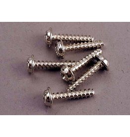 Traxxas Screws, 3x15mm Washerhead Self-Tapping (6)