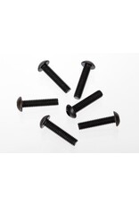 Traxxas Screws, 4x18mm Button-Head Machine (Hex Drive) (6)