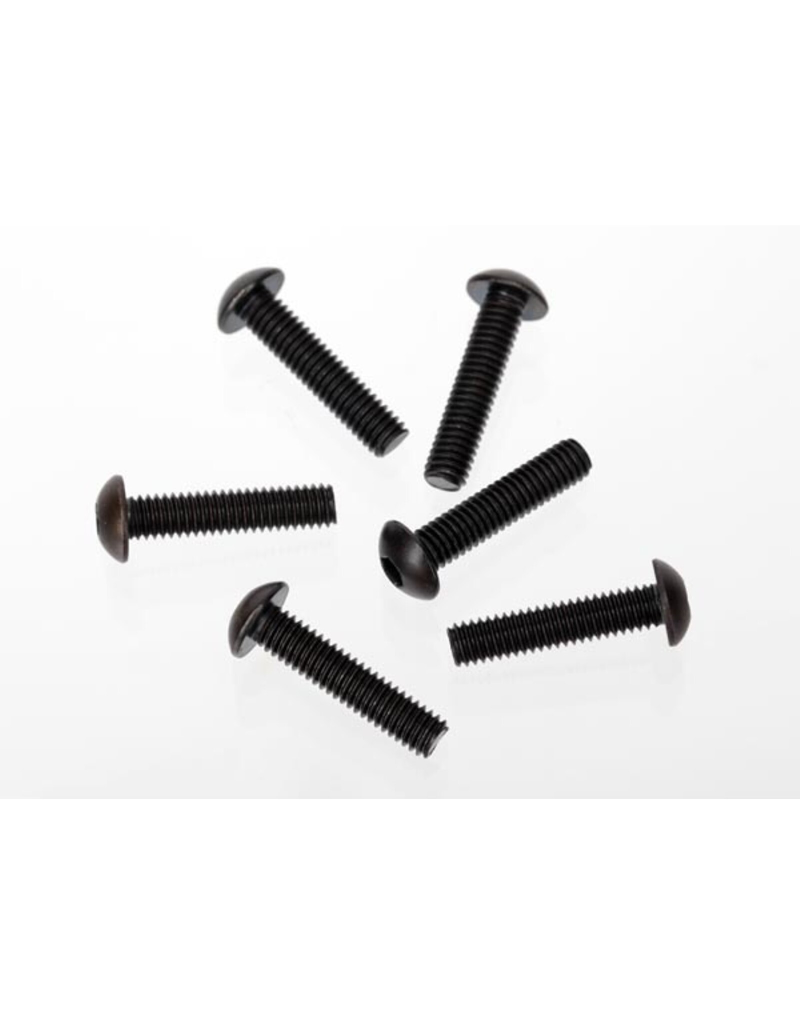 Traxxas Screws, 4x18mm Button-Head Machine (Hex Drive) (6)
