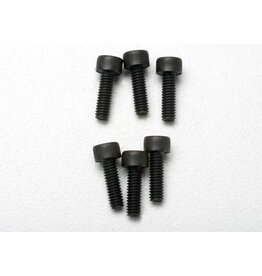 Traxxas 2.5x8mm Cap-Head Machine Screws (6)