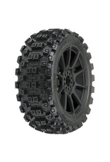 Pro-Line Badlands MX M2 1/8 MTD Mach 10 Black Wheels F/R
