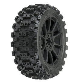 Pro-Line Badlands MX M2 1/8 MTD Mach 10 Black Wheels F/R