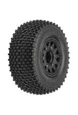 Pro-Line Gladiator SC 2.2"/3.0" M2 (Medium) Tires Mtd on Raid Black 6x30 Fr/Re