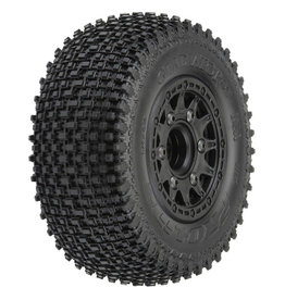 Pro-Line Gladiator SC 2.2"/3.0" M2 (Medium) Tires Mtd on Raid Black 6x30 Fr/Re