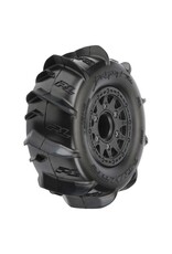 Pro-Line PRO1190-10Dumont Paddle SC 2.2"/3.0" MTD Raid Blk F/R