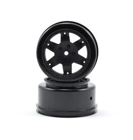 Team Losi Racing Wheel, Black (2): 22SCT