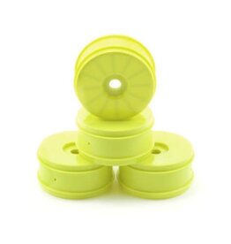 Pro-Line Velocity Yellow Fr/Re Wheels (4) for 1/8 Buggy