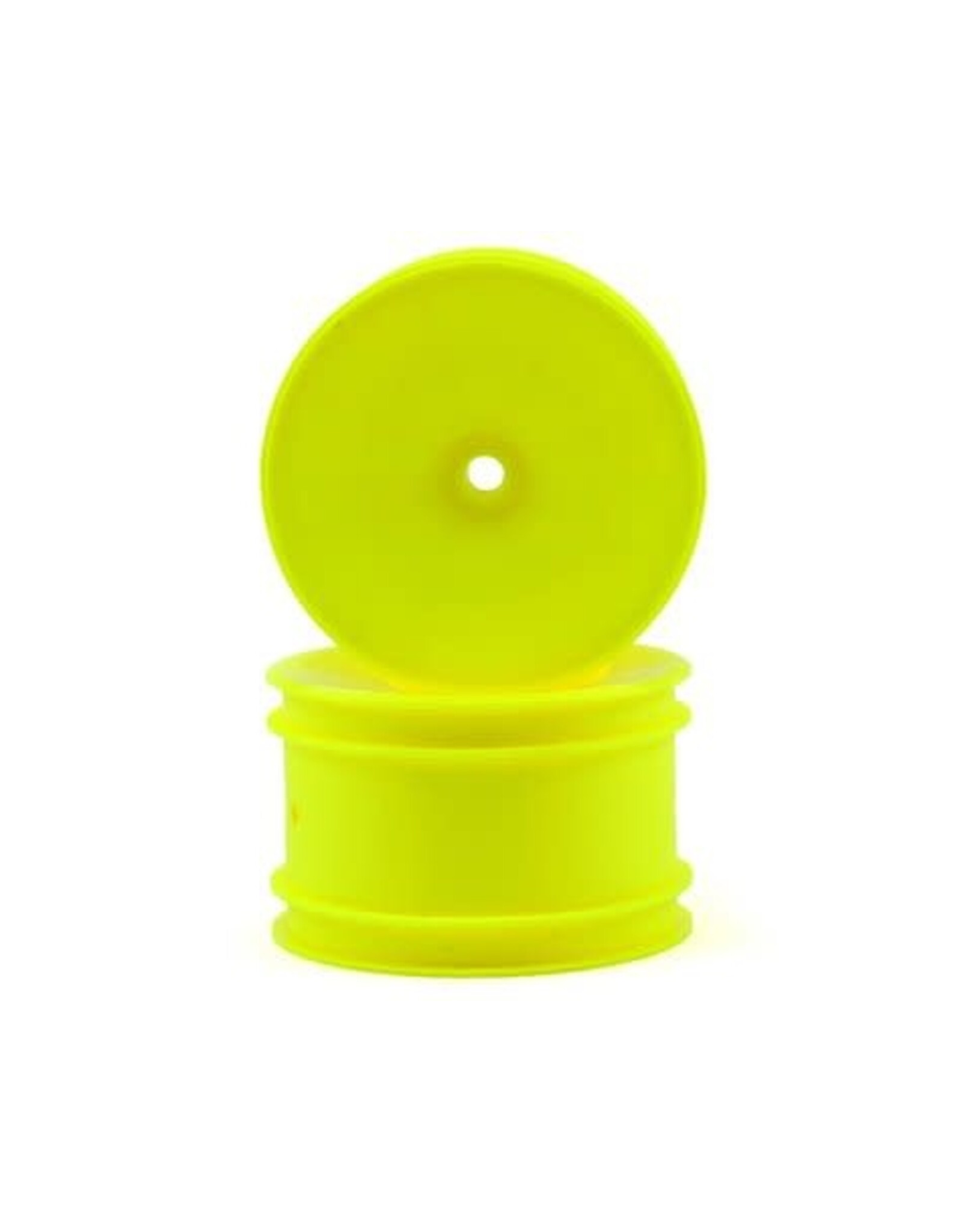 Team Associated Buggy Rear Hex Wheels, yellow