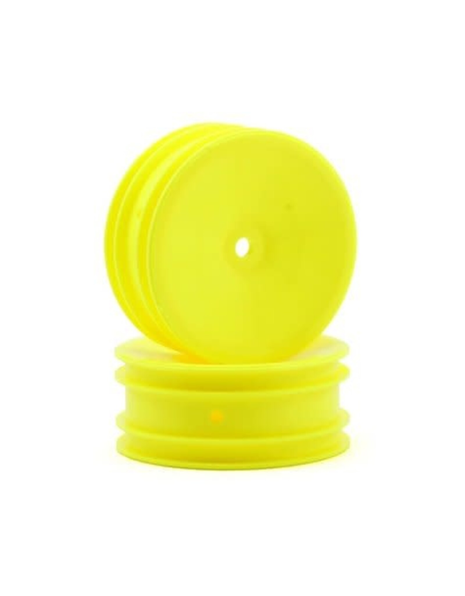 Team Associated Buggy Front Hex Wheels, yellow