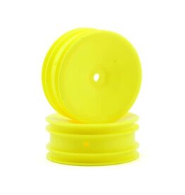 Team Associated Buggy Front Hex Wheels, yellow