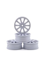 JConcepts JConcepts Rulux Associated B44 Front Wheel (4) (White)