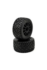 JConcepts JConcepts G-Locs - yellow compound - black wheel (pre-mounted)