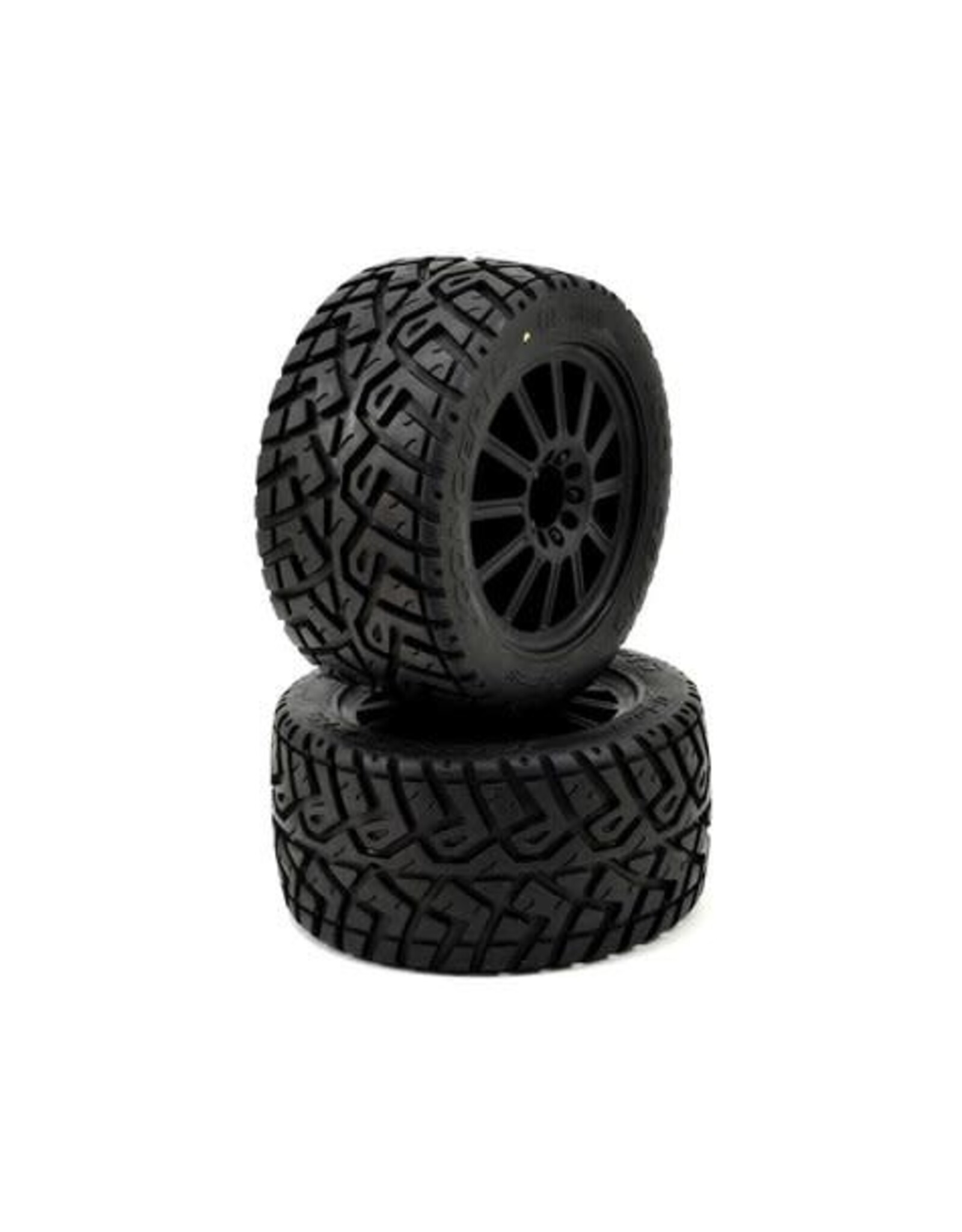 JConcepts JConcepts G-Locs - yellow compound - black wheel (pre-mounted)