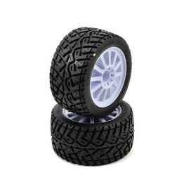 JConcepts JConcepts G-Locs 2.8 Pre-Mounted w/Rulux Rear Wheels (2) (White)