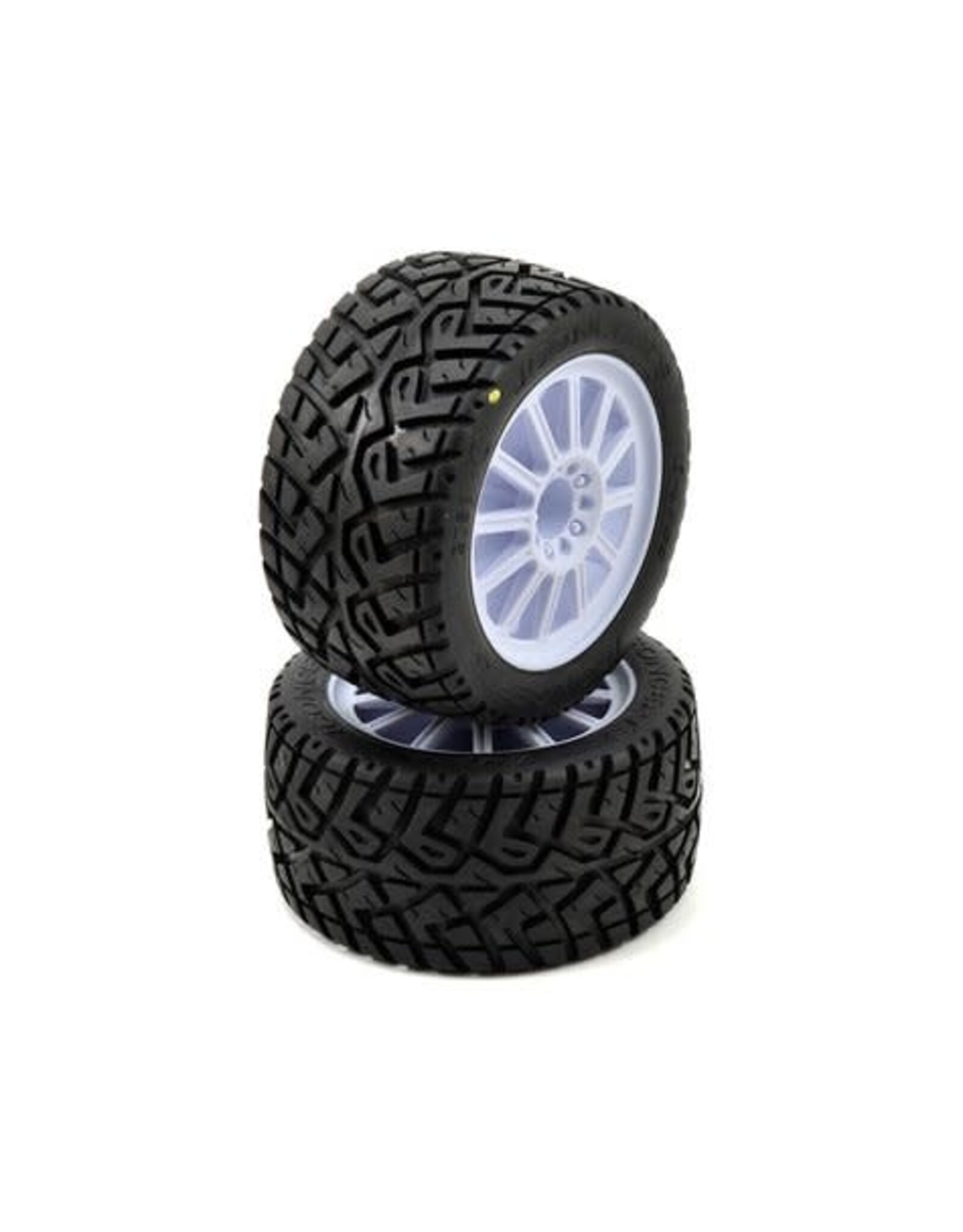 JConcepts JConcepts G-Locs 2.8 Pre-Mounted w/Rulux Rear Wheels (2) (White)