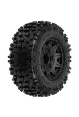 Pro-Line Badlands 2.8" Mtd on Raid Black 6x30 Fr/Re