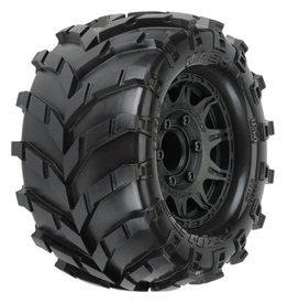 Pro-Line Masher 2.8" MTD Raid Black 6x30 F/R