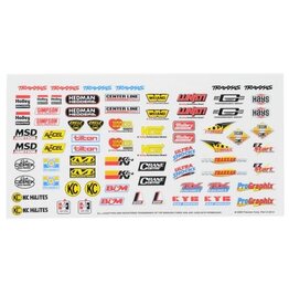 Traxxas Traxxas Racing Sponsors Decal Sheet