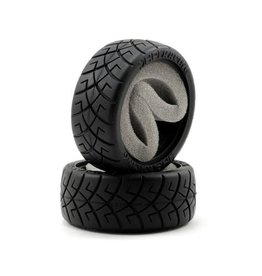 HPI Racing X Pattern Radial Tire, D Compound, 26mm, (2pcs), 1/10th On-Road Cars