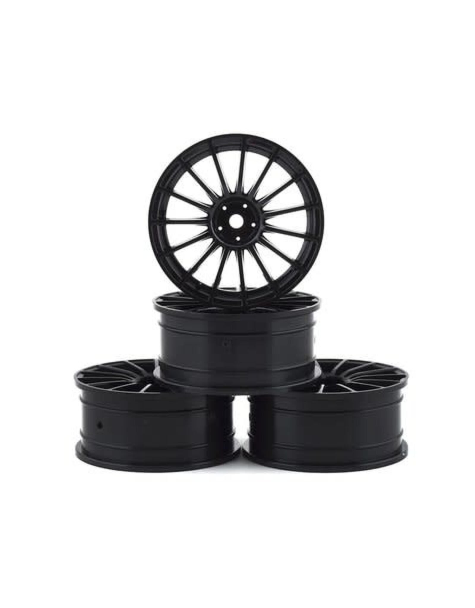 MST MST 24mm LM Wheel (Black) (4) (+0 Offset)