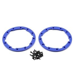Traxxas Beadlock Style Sidewall Protector w/Hardware (Blue) (2)