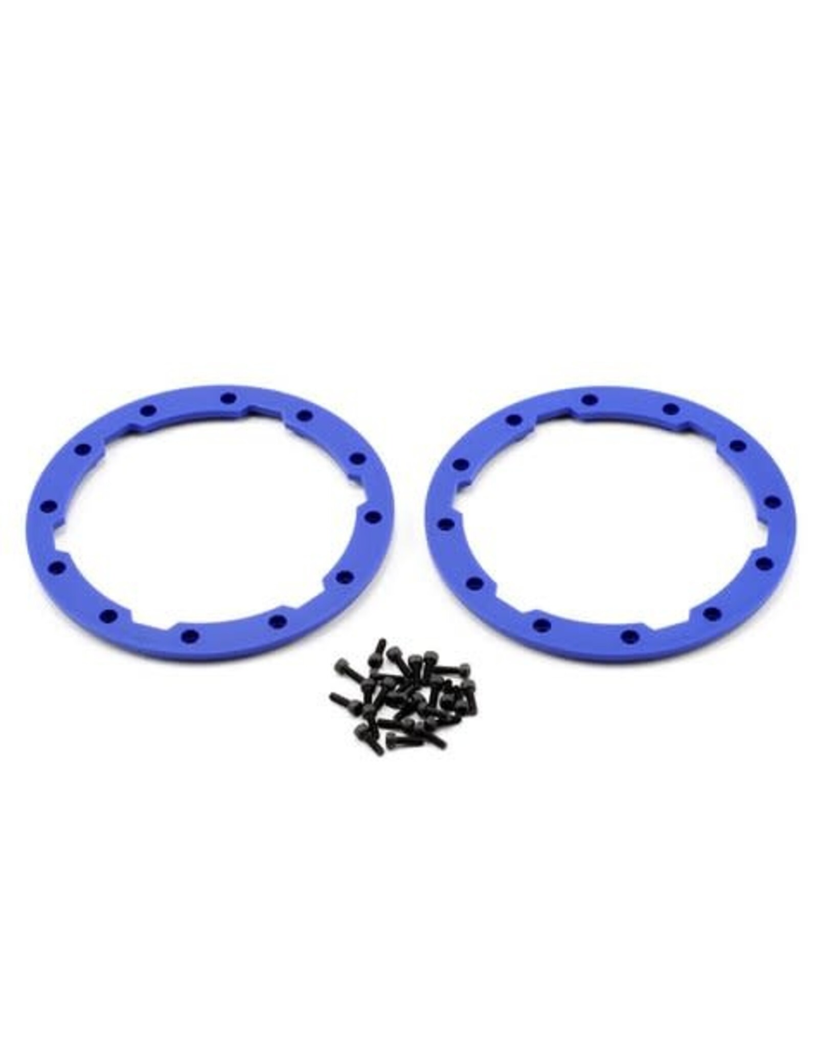 Traxxas Beadlock Style Sidewall Protector w/Hardware (Blue) (2)