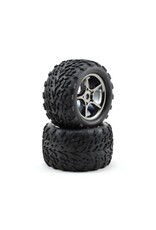 Traxxas Talon Pre-Mounted Tires w/17mm Gemini Wheels (2) (Black