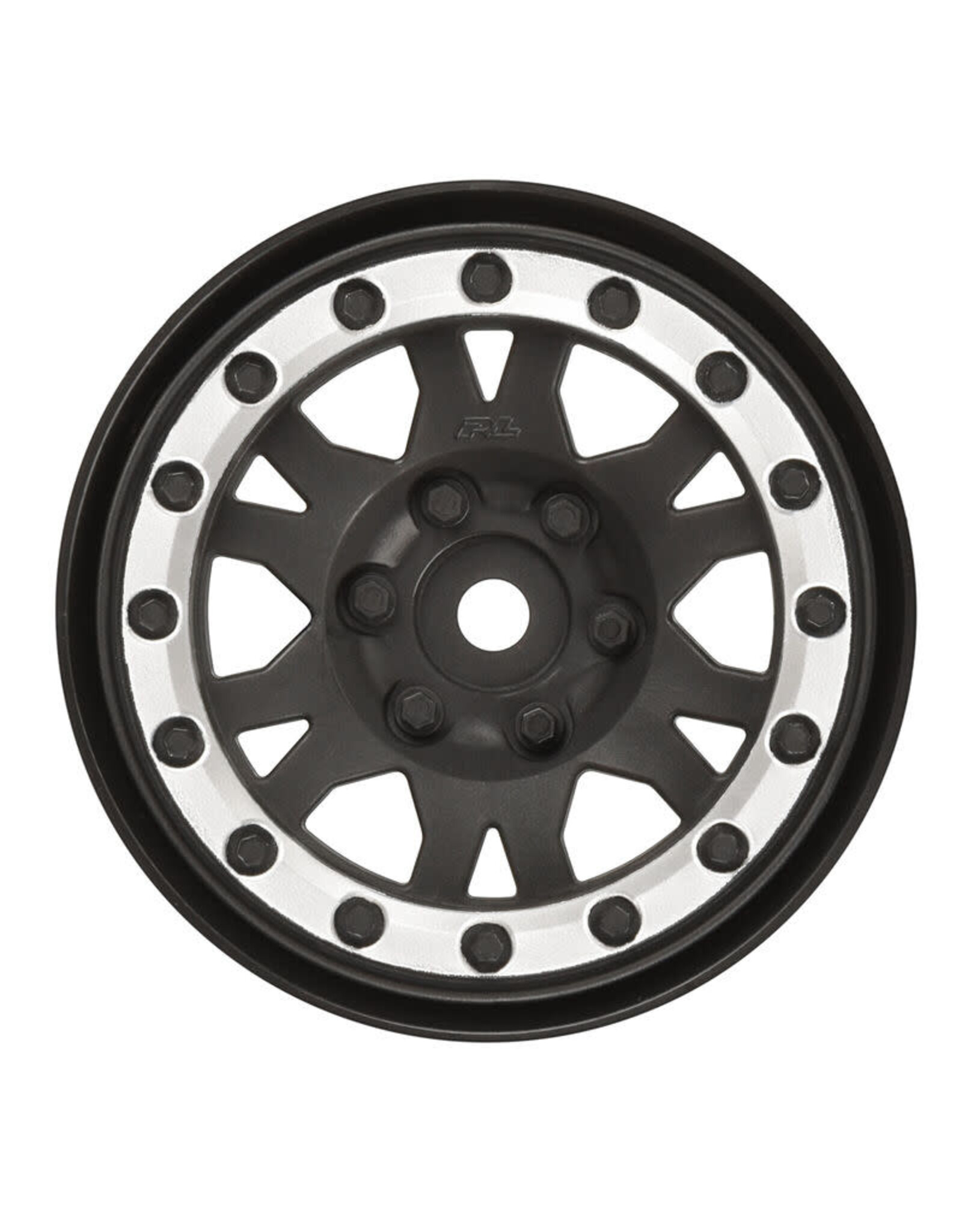 Pro-Line Impulse 1.9" Black/Silver Wheel Crawlers(2) F/R